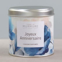 CADEAU BOITE SAVON ROND PRENOM