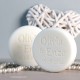 MARIAGE SAVON ROND PRENOMS DECALES