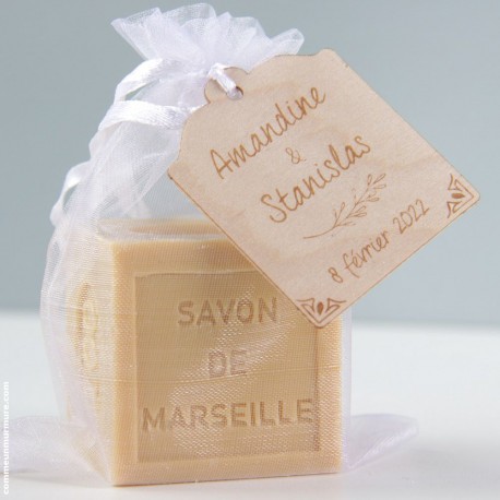 Savon de Marseille / Mini Cube 100 g - Miel
